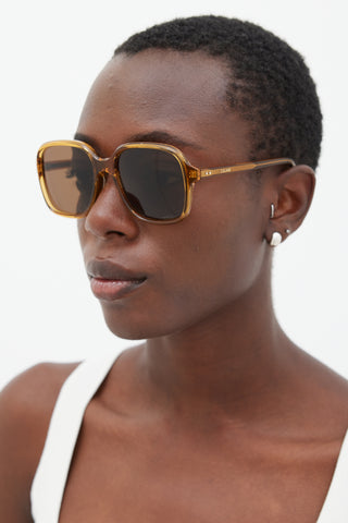 Celine Brown CL40131 Square Sunglasses
