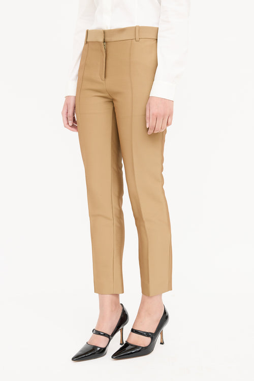 Celine Pleated Taper Clasp Pant