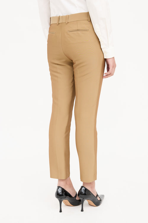 Celine Pleated Taper Clasp Pant