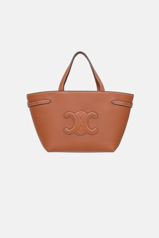Celine Cabas Anais Cuir Triomphe Mini Tote Bag