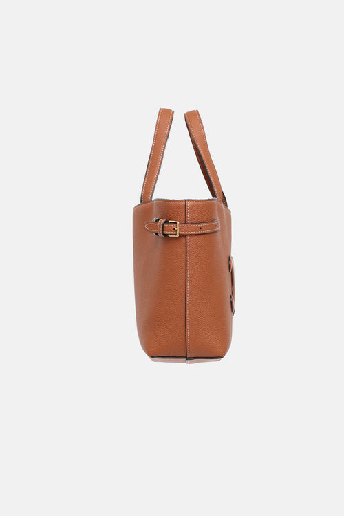 Celine Cabas Anais Cuir Triomphe Mini Tote Bag