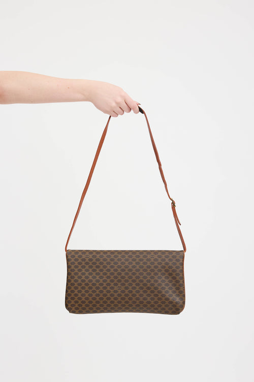 Celine Macadam Flap Clutch