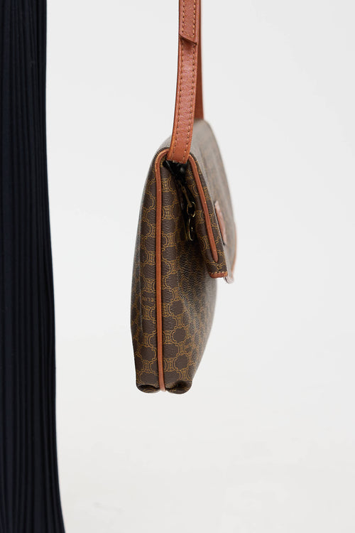 Celine Macadam Flap Clutch