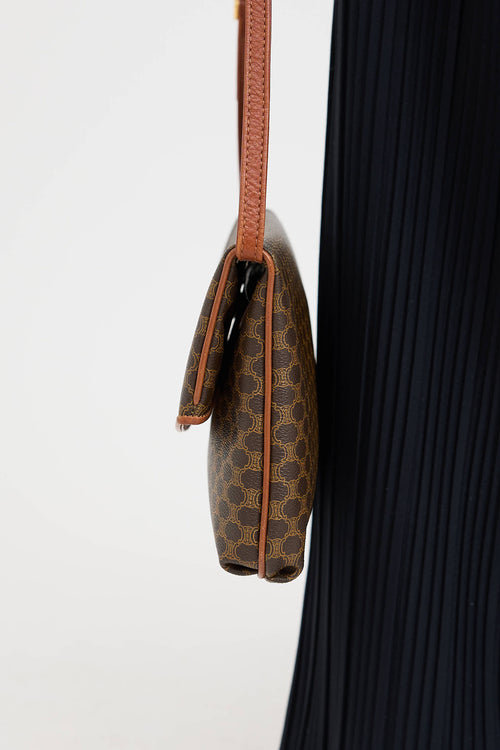 Celine Macadam Flap Clutch