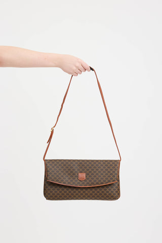 Celine Macadam Flap Clutch