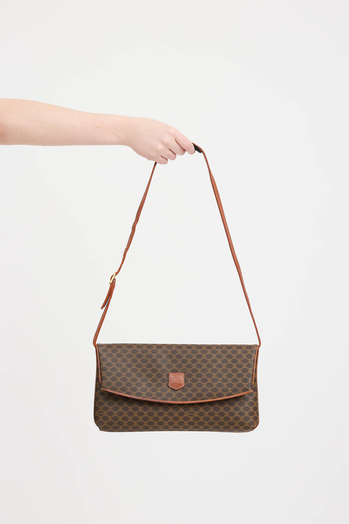 Celine Macadam Flap Clutch