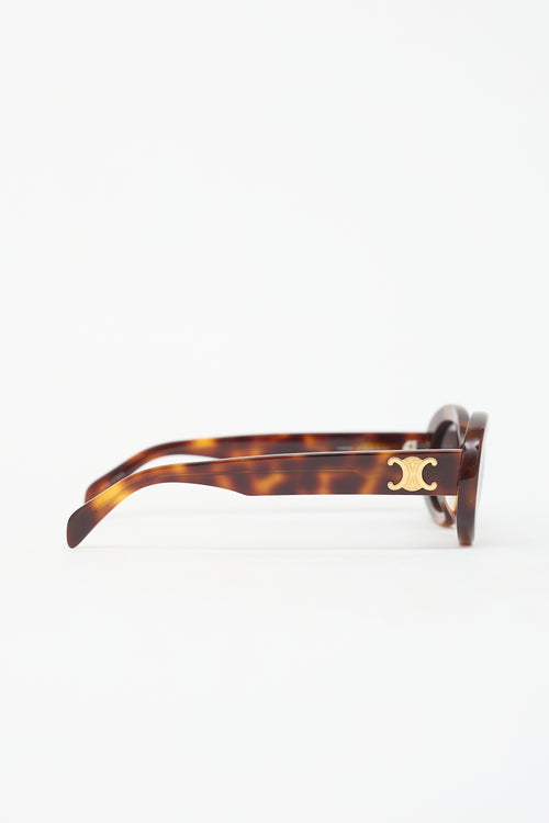 Celine CL40194U Oval Sunglasses