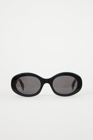 Celine CL40194U Triomphe Oval Sunglasses