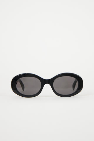 Celine CL40194U Triomphe Oval Sunglasses