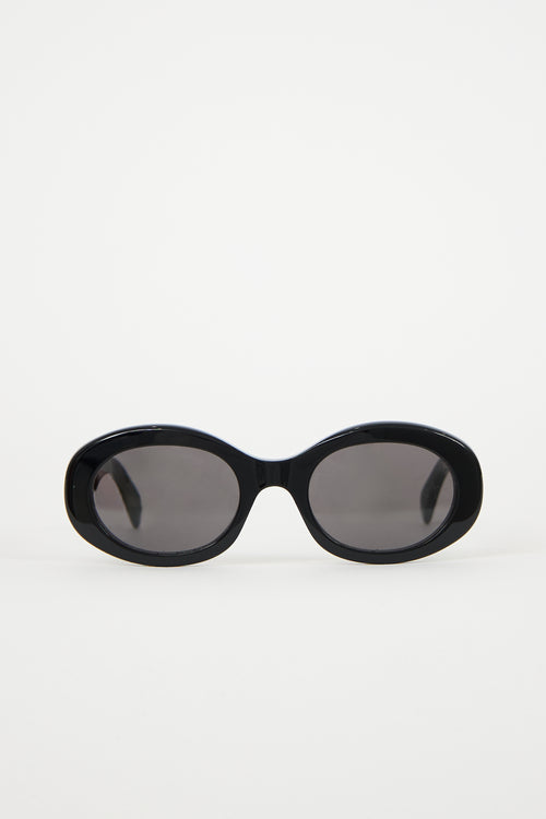 Celine CL40194U Triomphe Oval Sunglasses