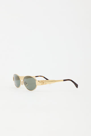 Celine CL40235U Oval Sunglasses