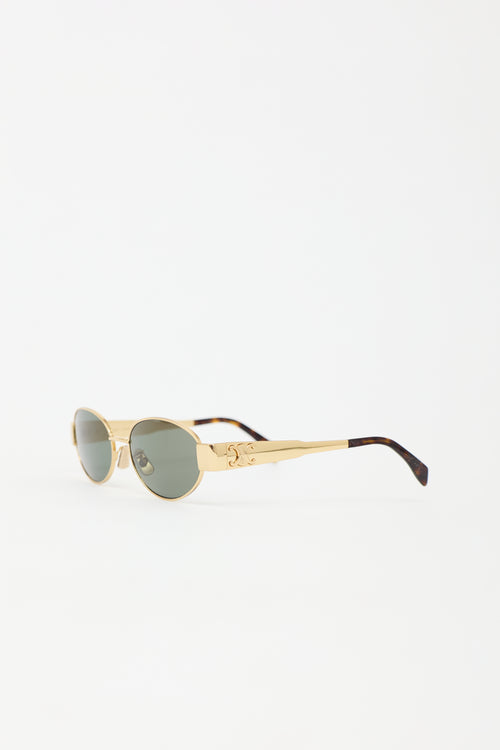 Celine CL40235U Oval Sunglasses
