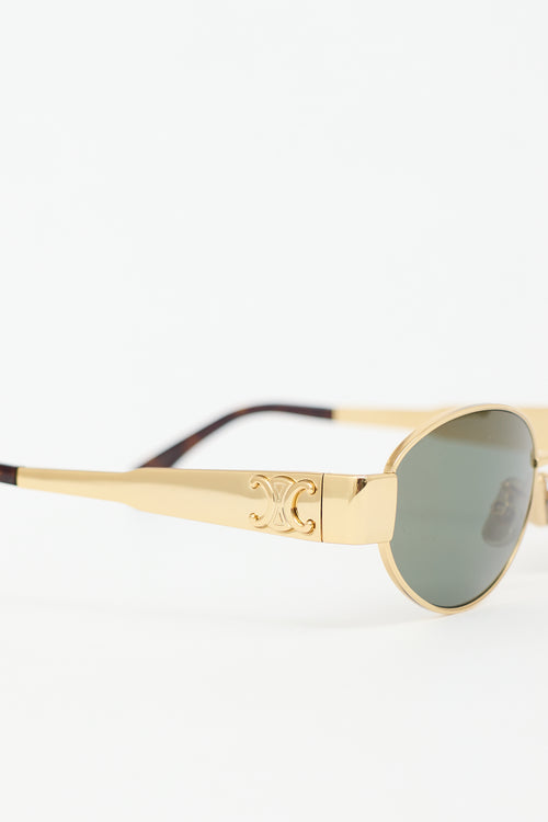 Celine CL40235U Oval Sunglasses