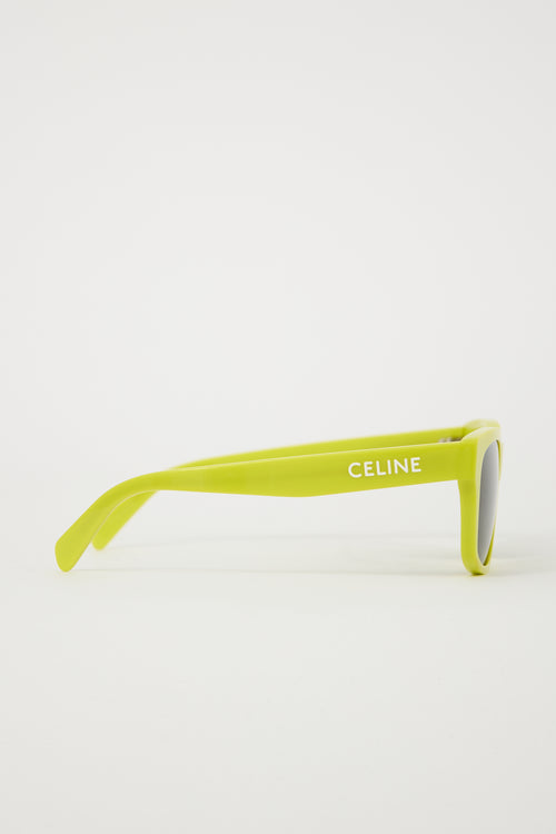 Celine CL40249U Logo Square Sunglasses