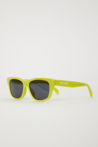 Celine CL40249U Logo Square Sunglasses