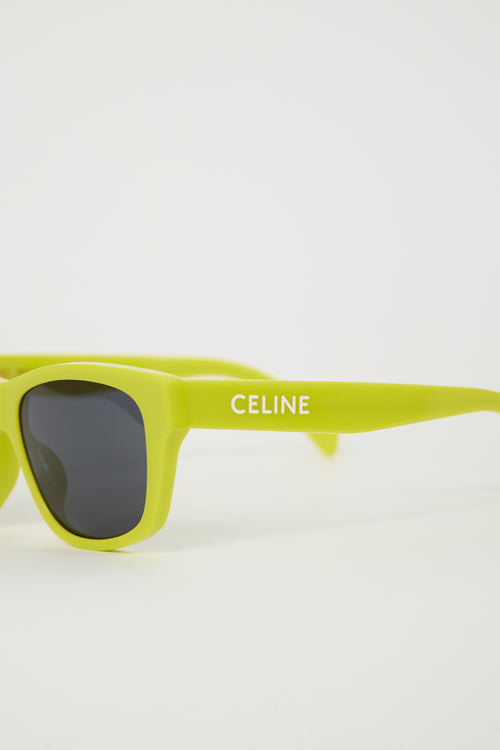 Celine CL40249U Logo Square Sunglasses