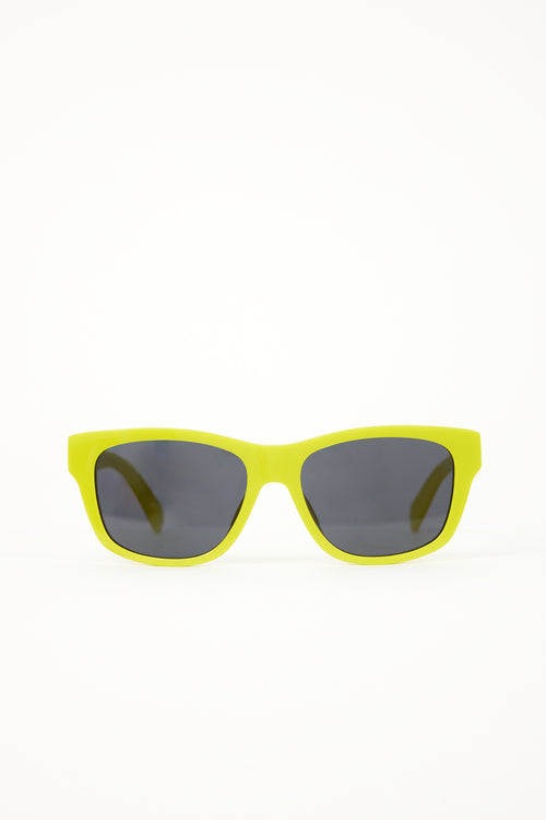 Celine CL40249U Logo Square Sunglasses