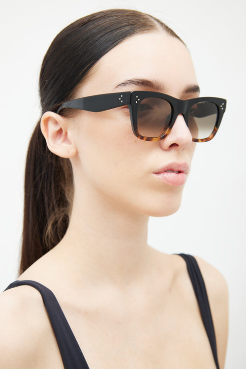 Celine Black & Tortoiseshell CL41089 Sunglasses