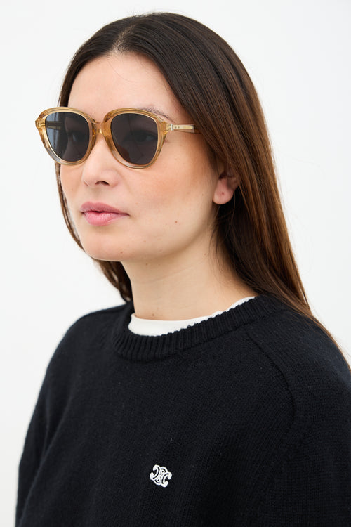 Celine CL41448 Rounded Sunglasses