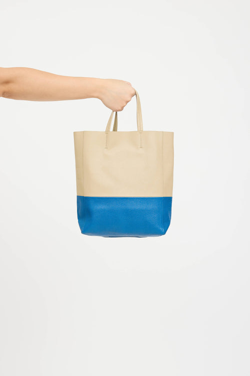 Celine Small Vertical Bi-Cabas Tote Bag