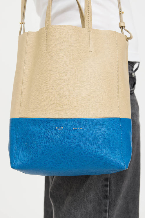 Celine Small Vertical Bi-Cabas Tote Bag