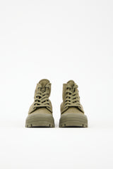 Celine Canvas Patapan Ankle Boot