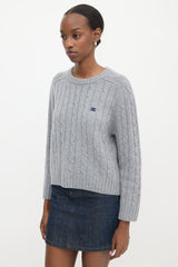 Celine Cashmere Cable Knit Sweater