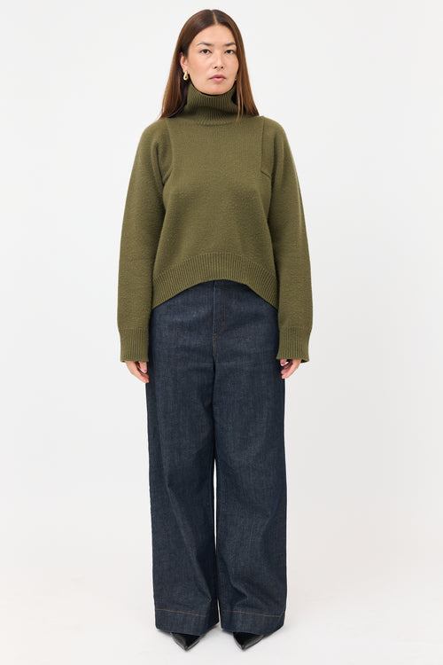 Celine Cashmere Turtleneck Sweater