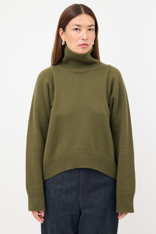 Celine Cashmere Turtleneck Sweater