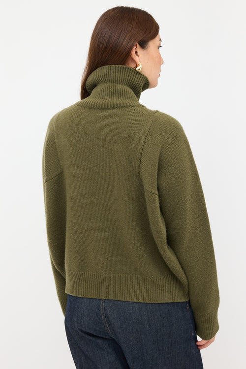 Celine Cashmere Turtleneck Sweater