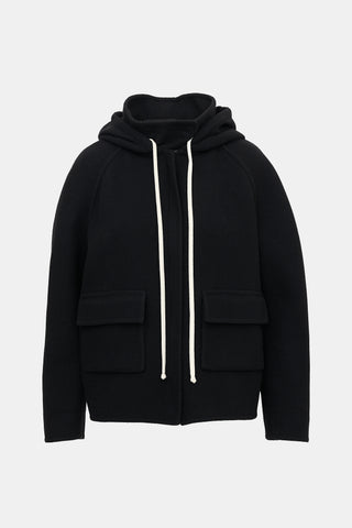 Celine Cashmere Hooded Jacket