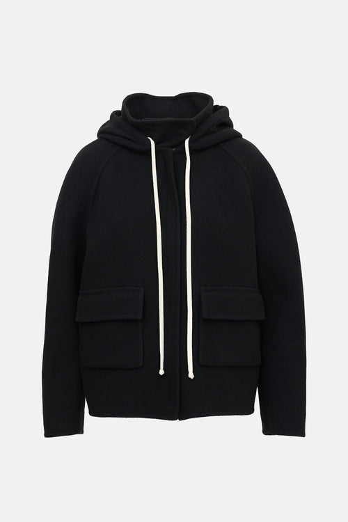 Celine Cashmere Hooded Jacket