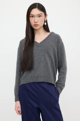 Celine Cashmere V-Neck Sweater