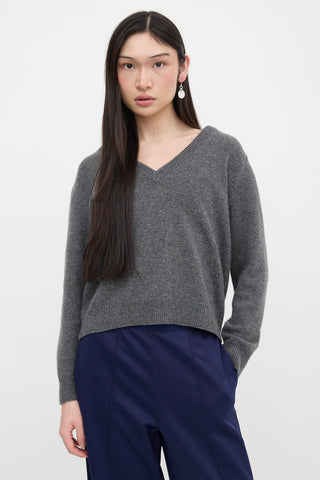 Celine Cashmere V-Neck Sweater
