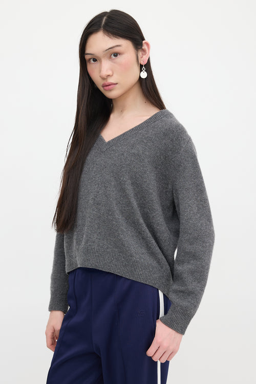 Celine Cashmere V-Neck Sweater