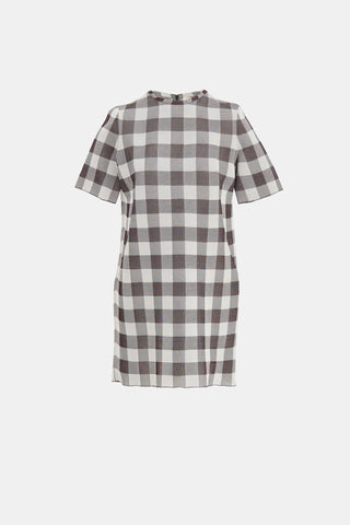 Celine Plaid Dress