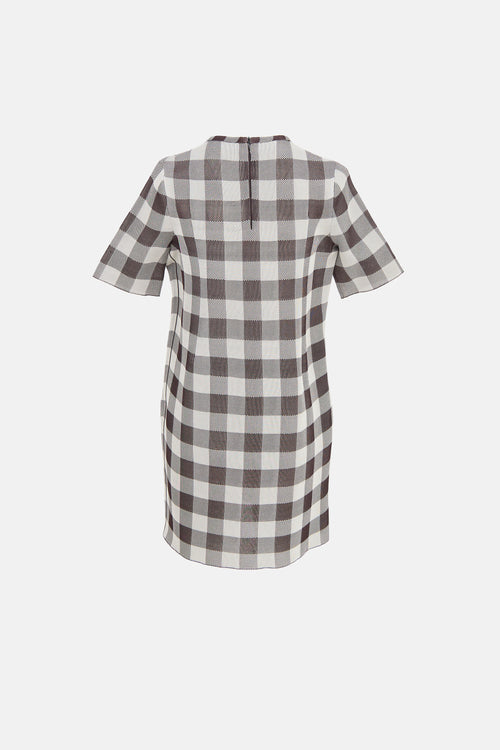 Celine Plaid Dress