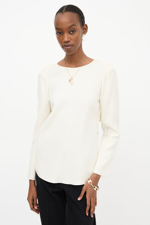 Celine Cross Back Blouse