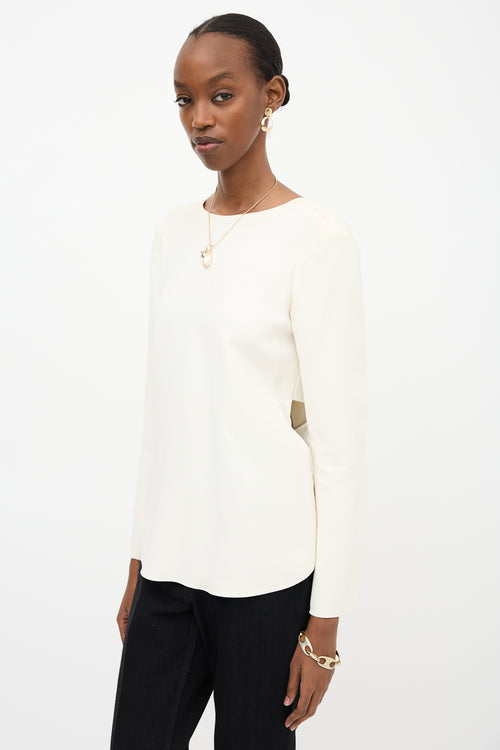 Celine Cross Back Blouse