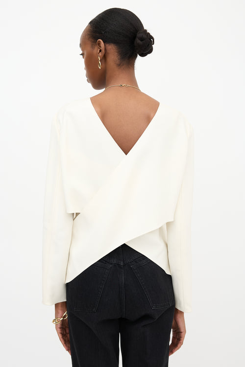 Celine Cross Back Blouse