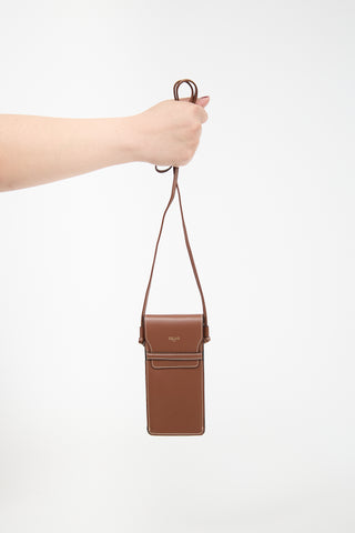Celine Leather Crossbody Pouch