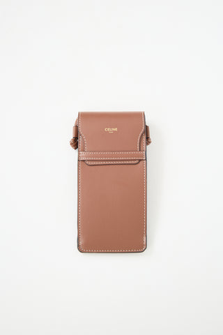 Celine Leather Crossbody Pouch