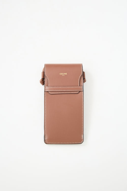 Celine Leather Crossbody Pouch