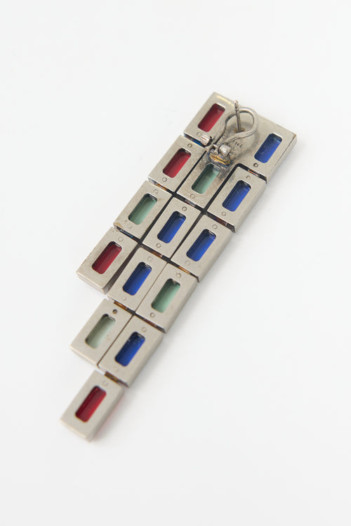 Celine Crystal Dangle Single Earring