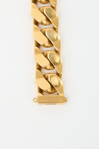 Celine Curb Chain Bracelet