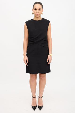 Celine Draped Sheath Dress