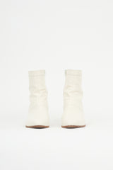 Celine Embossed Leather Boot