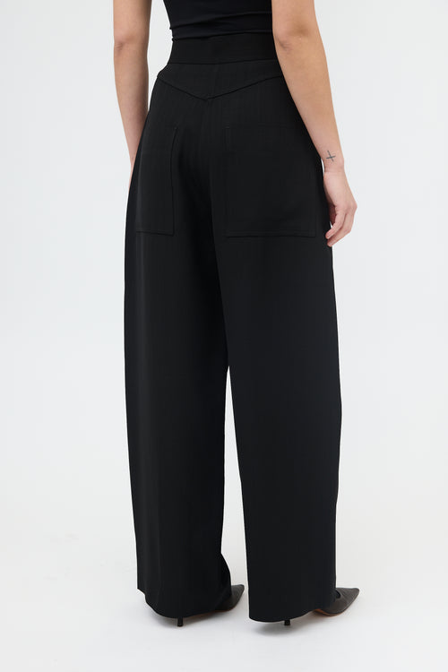 Celine Silk Wide Leg Trouser