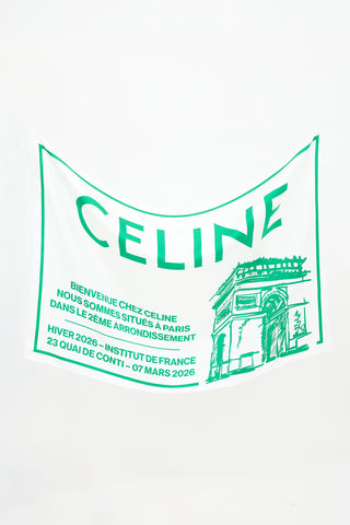 Celine FW 2026 Invitation Scarf