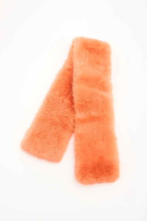 Celine Fur Scarf